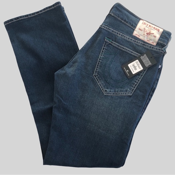 True Religion Ricky Single Needle Straight Jean W34 L34 Style: 70057 - Picture 6 of 14